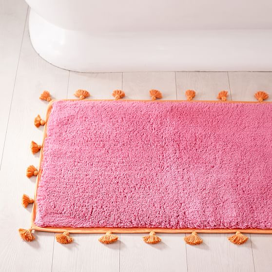 Tassel Bath Mat Pottery Barn Teen