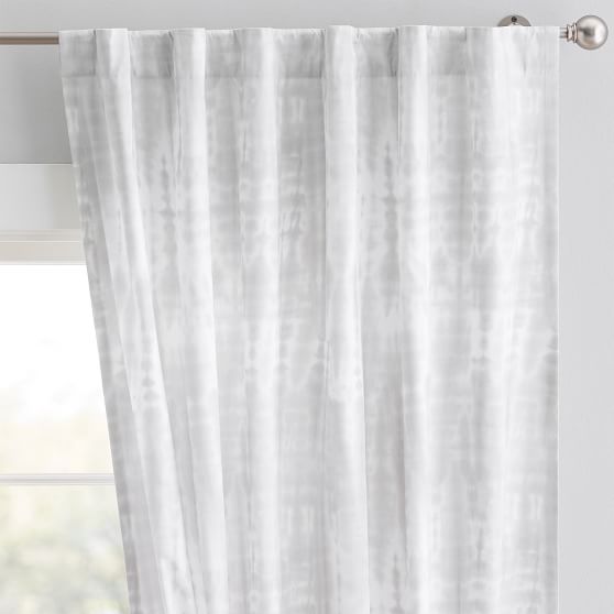 Tie Dye Curtain Teen Curtains Pottery Barn Teen