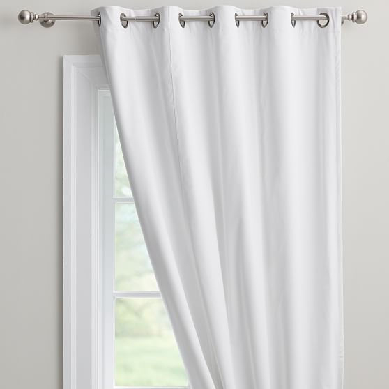 Classic Grommet Blackout Curtain Teen Curtains Pottery Barn Teen