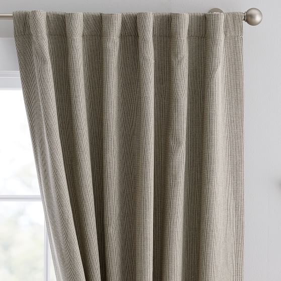 Railroad Stripe Blackout Curtain Teen Curtains Pottery Barn Teen