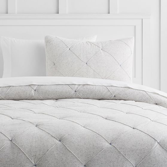 Jersey Speckled Girls Quilt Sham Pottery Barn Teen