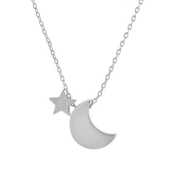 Selena Moon And Star Necklace Teen Jewelry Pottery Barn Teen