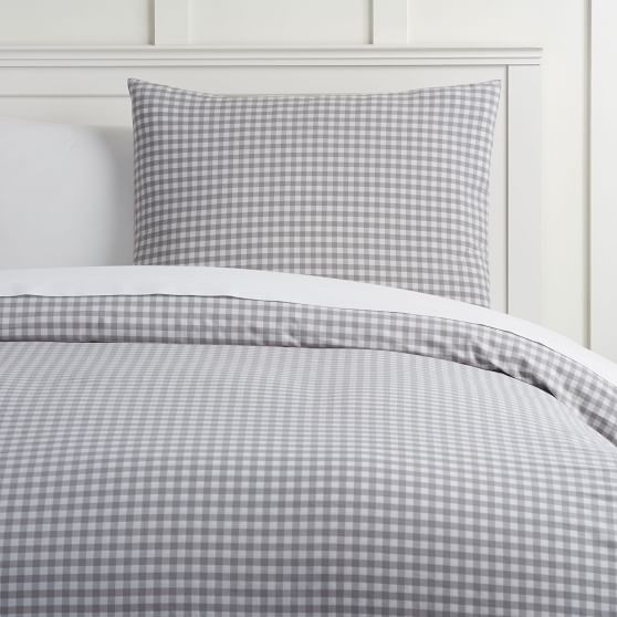 Classic Gingham Girls Duvet Cover Sale Pottery Barn Teen