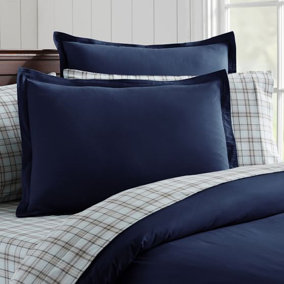 Solid Twill Boys Duvet Cover Sham Sale Pottery Barn Teen