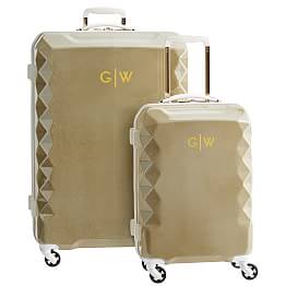 glitter luggage sets