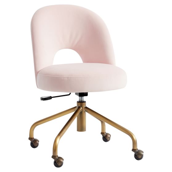 Andie Swivel Desk Chair Teen Desk Chair Pottery Barn Teen