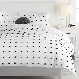 Black Polka Dot Comforter Twin Xl Pottery Barn Teen