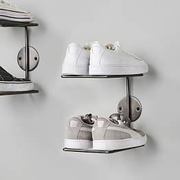 Ledges Shelves Shoe Storage Shelves Hooks Pottery Barn Teen