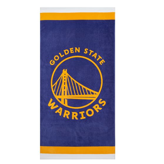 Golden State Warriors Beach Towel Pottery Barn Teen