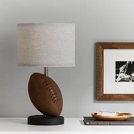 Brown Side Table Bedroom Lamps Pottery Barn Teen
