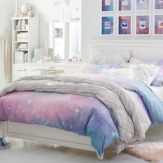 Supernova Printed Girls Duvet Cover Pottery Barn Teen