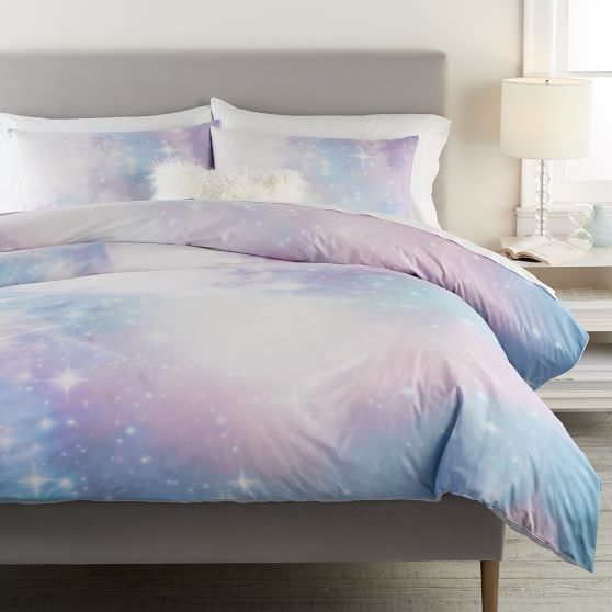 Supernova Printed Girls Duvet Cover Pottery Barn Teen