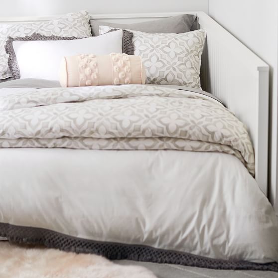 Crochettrim Girls Duvet Cover Pottery Barn Teen