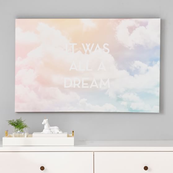 Cloud Canvas Art Pottery Barn Teen