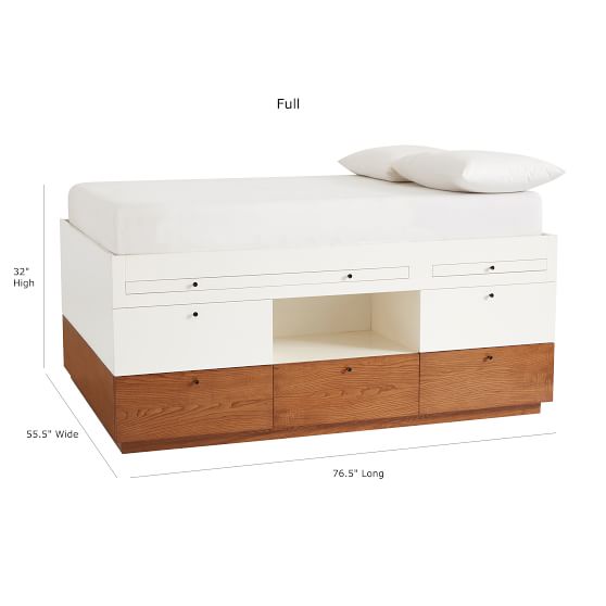 West Elm X Pbt Modern Captain S Bed Pottery Barn Teen