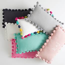 Teen Throw Pillows Cute Decorative Faux Fur Pillows Pottery
