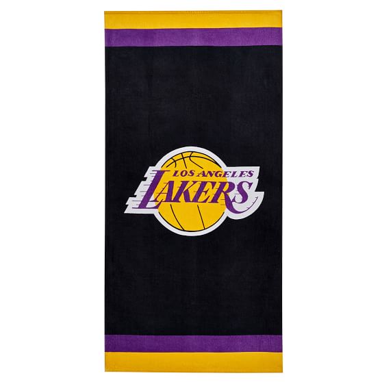 Los Angeles Lakers Beach Towel Pottery Barn Teen
