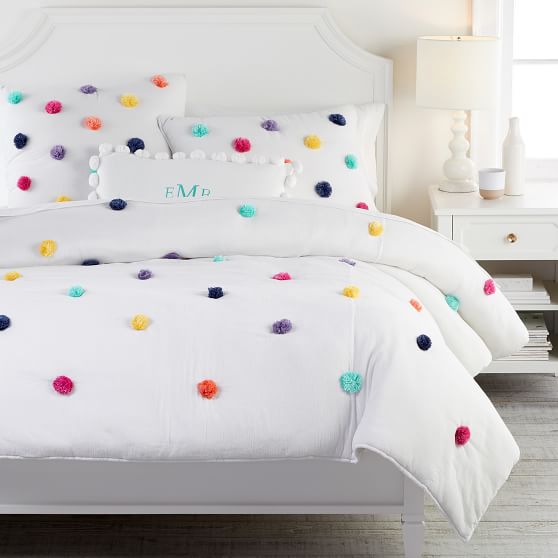 Crinkle Puff Girls Quilt Sham Pottery Barn Teen