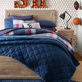 Brown Solid Boys Pottery Barn Teen