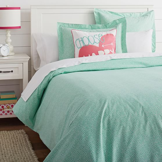 Mini Dot Girls Duvet Cover Sale Pottery Barn Teen
