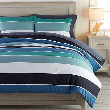 Kelly Slater Organic Tide Stripe Boy S Duvet Cover Sham