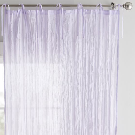 Twisted Sheer Curtain Teen Curtains Pottery Barn Teen