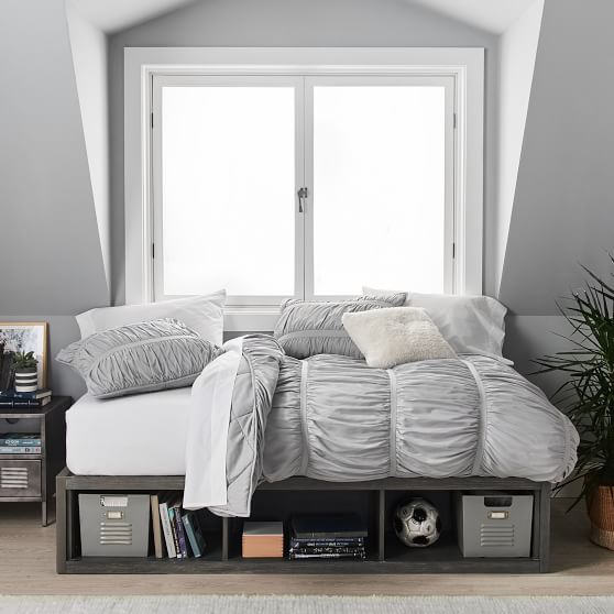 Store It 3 Cubby Daybed Teen Bed Pottery Barn Teen