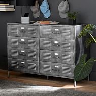Metal Locker Dresser Furniture Pottery Barn Teen