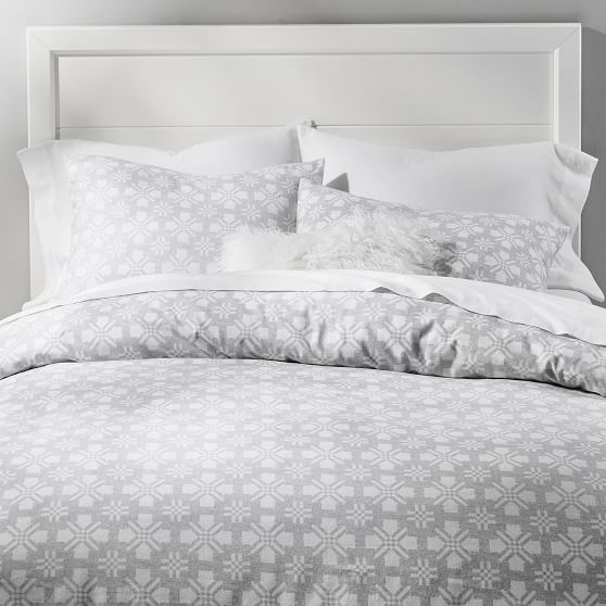 flannel duvet cover queen sale