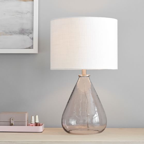 Ceramic Modern End Table Lamp Home Decor Art Bedroom Nightstand