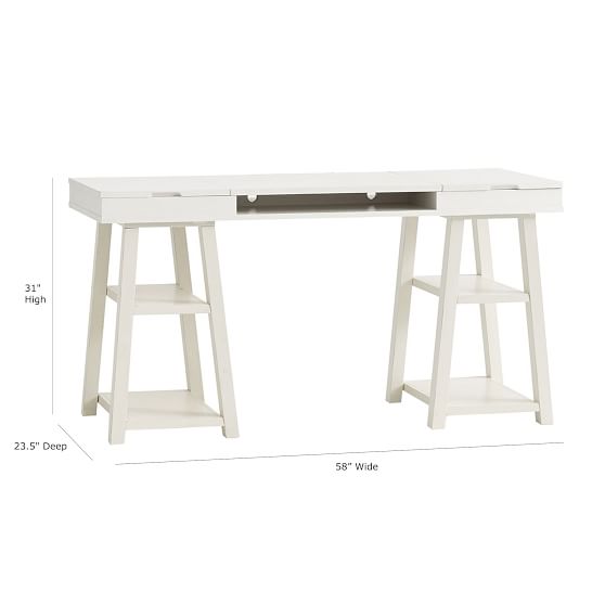 Customize It Project Trestle Teen Desk Pottery Barn Teen