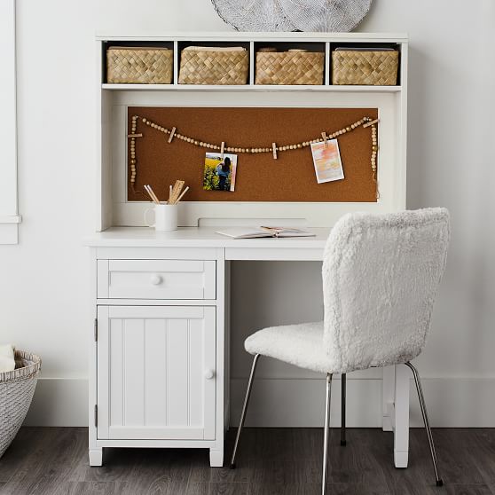 Beadboard Smart Corner Desk Pottery Barn Teen