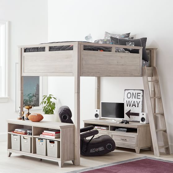 Loft Beds + Bunk Beds Pottery Barn Teen