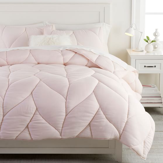 Puffy Comforter & Sham Pottery Barn Teen