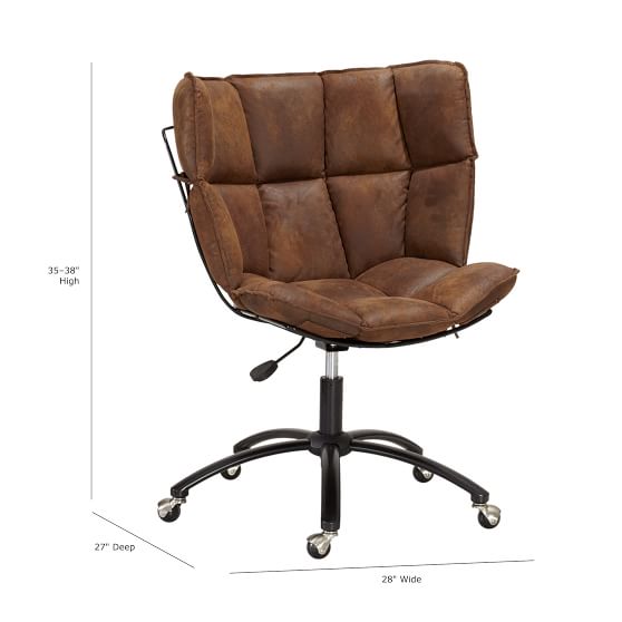 Trailblazer Glove Swivel Chair Teen Desk Chair Pottery Barn Teen