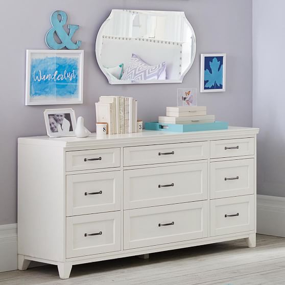 Hampton 9 Drawer Teen Dresser Pottery Barn Teen