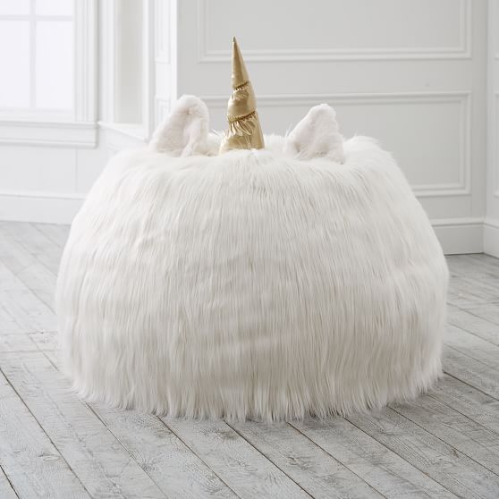 unicorn bean bag chair sofa