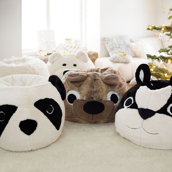 Panda Critter Bean Bag Chair Pottery Barn Teen