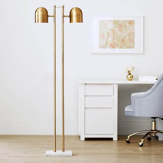gold dome table lamp