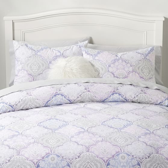 Bella Medallion Girls Duvet Cover Pottery Barn Teen