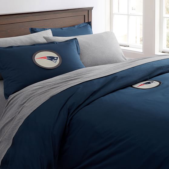 Nfl Patch Boy S Duvet Cover Sham Pottery Barn Teen