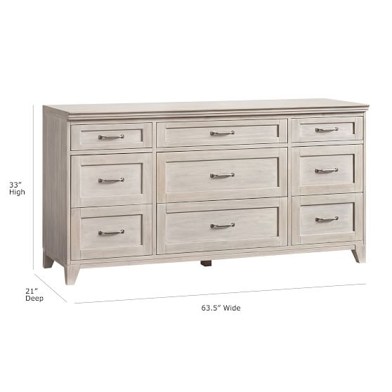 Hampton 9 Drawer Teen Dresser Pottery Barn Teen