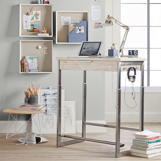 Sullivan Adjustable Standing Teen Desk Pottery Barn Teen