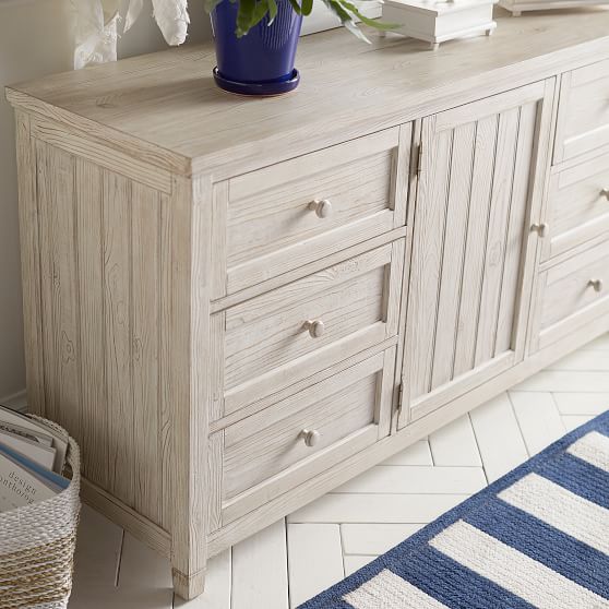 Beadboard Wide Teen Dresser Pottery Barn Teen