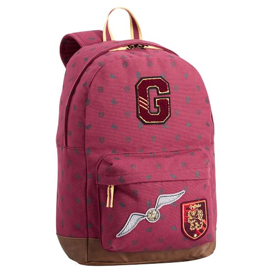 red pink bookbag
