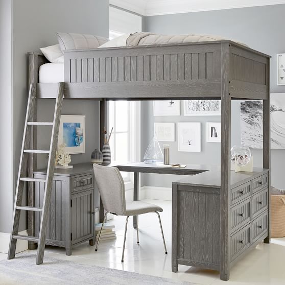 Beadboard Loft Bed Pottery Barn Teen