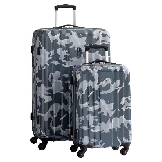 camo luggage