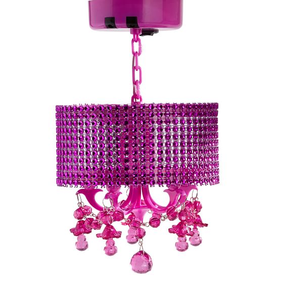 Pink Locker Chandelier Decoration Pottery Barn Teen