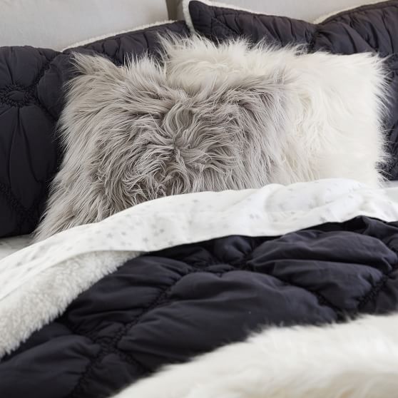 Fur Rific Faux Fur Pillow Covers Teen Throw Pillows Pottery
