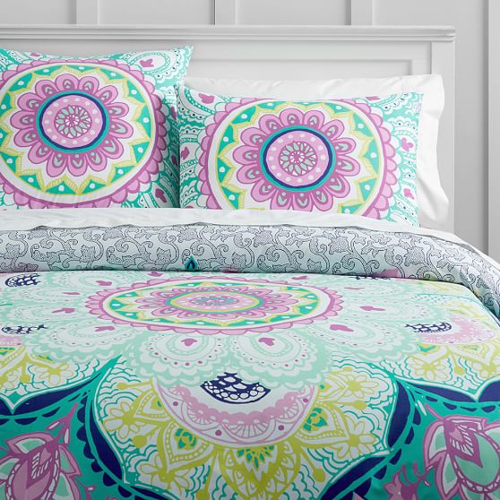 Moondance Mandala Girls Duvet Cover Sale Pottery Barn Teen